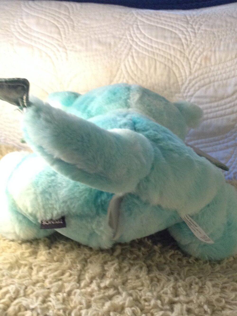 FAO Schwartz Glow Bright Light Up Plush (works) Sound Dragon Horns Wings Adorabs - Picture 5 of 8